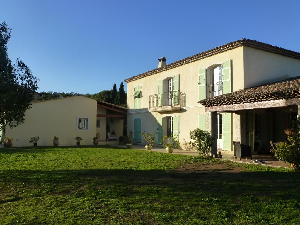 Chambre d'hôtes La Bastide des Eucalyptus Antibes Exterior foto