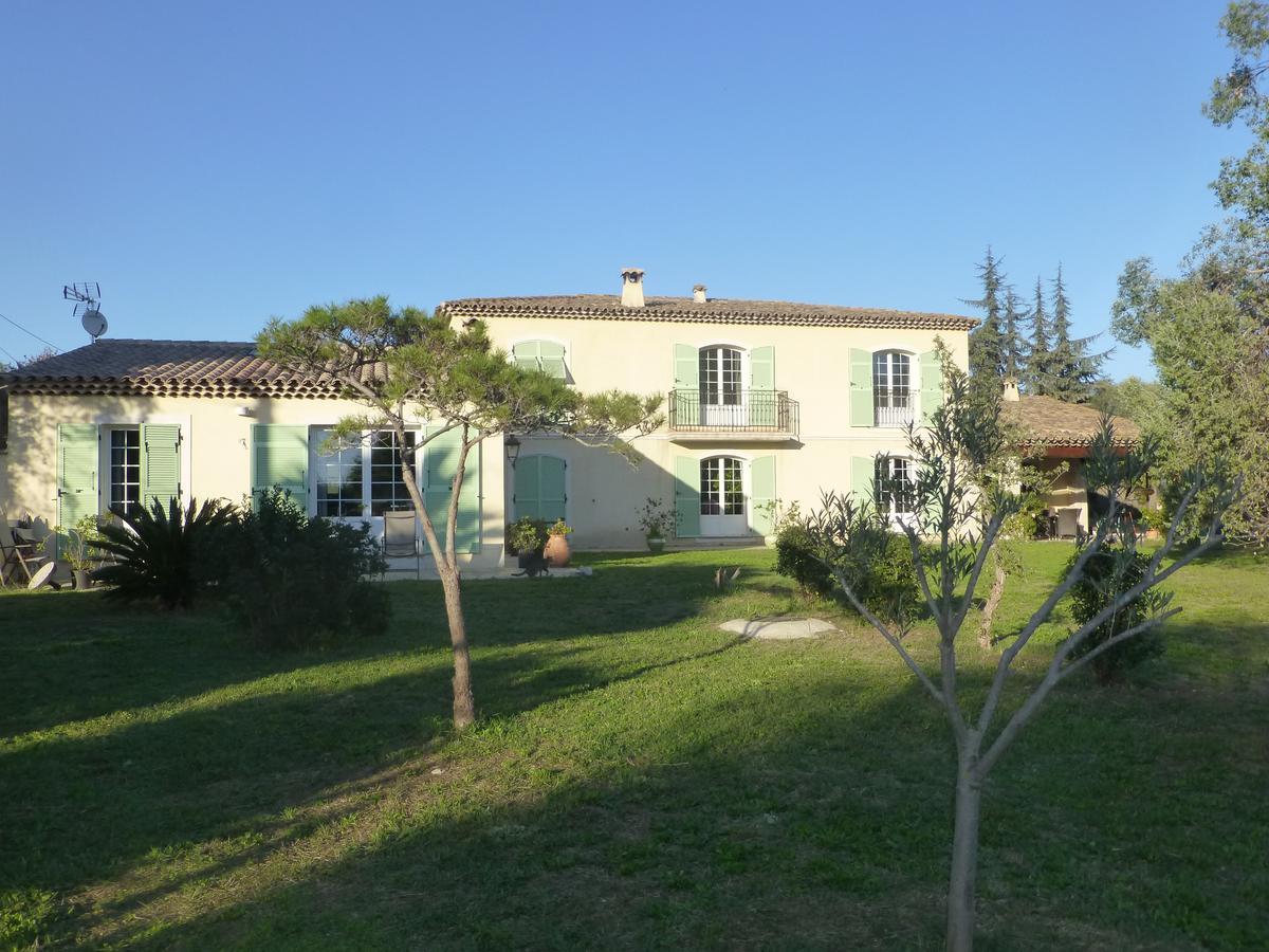 Chambre d'hôtes La Bastide des Eucalyptus Antibes Exterior foto