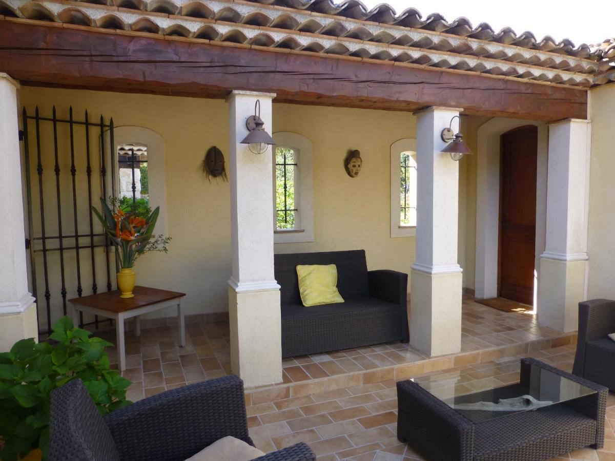 Chambre d'hôtes La Bastide des Eucalyptus Antibes Exterior foto